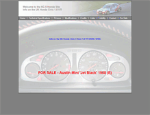 Tablet Screenshot of cars.homenetcs.co.uk
